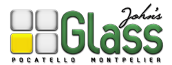 John's Glass concept logo
